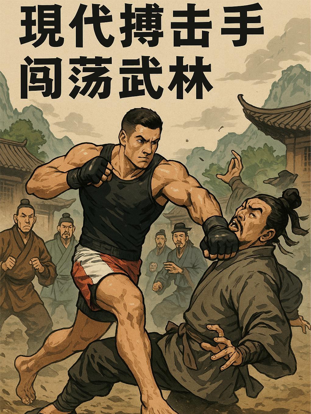 现代搏击手闯荡武林的电影